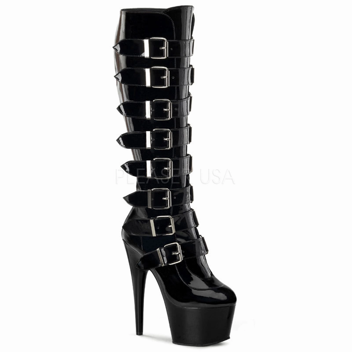 ADORE-2043  Black Patent/Black