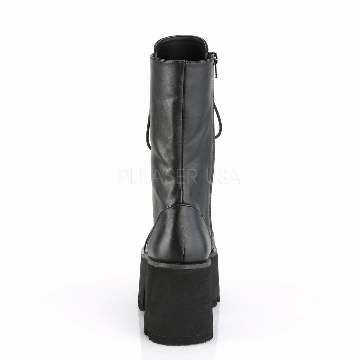 ASHES-105  Black Vegan Leather