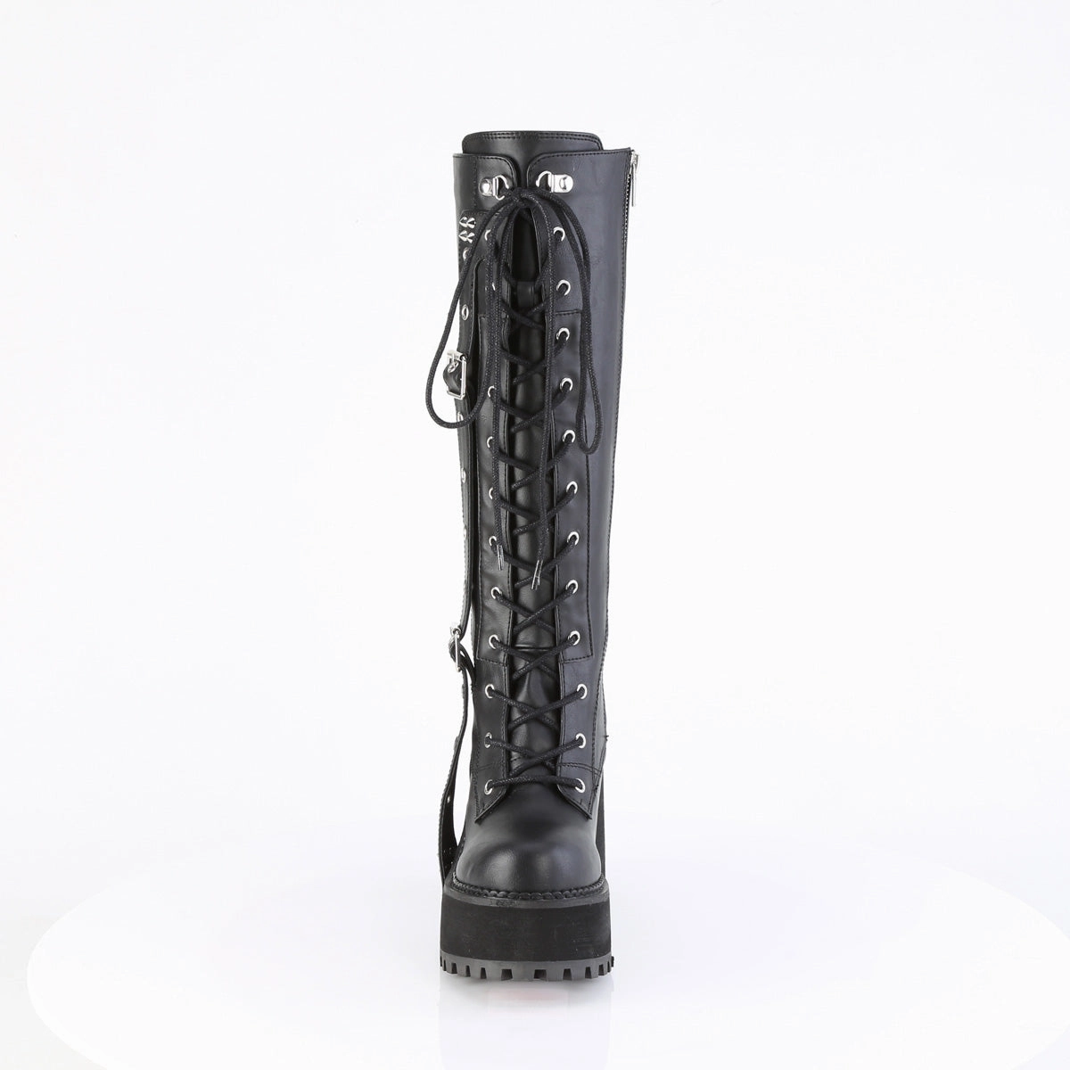 ASSAULT-218  Black Vegan Leather