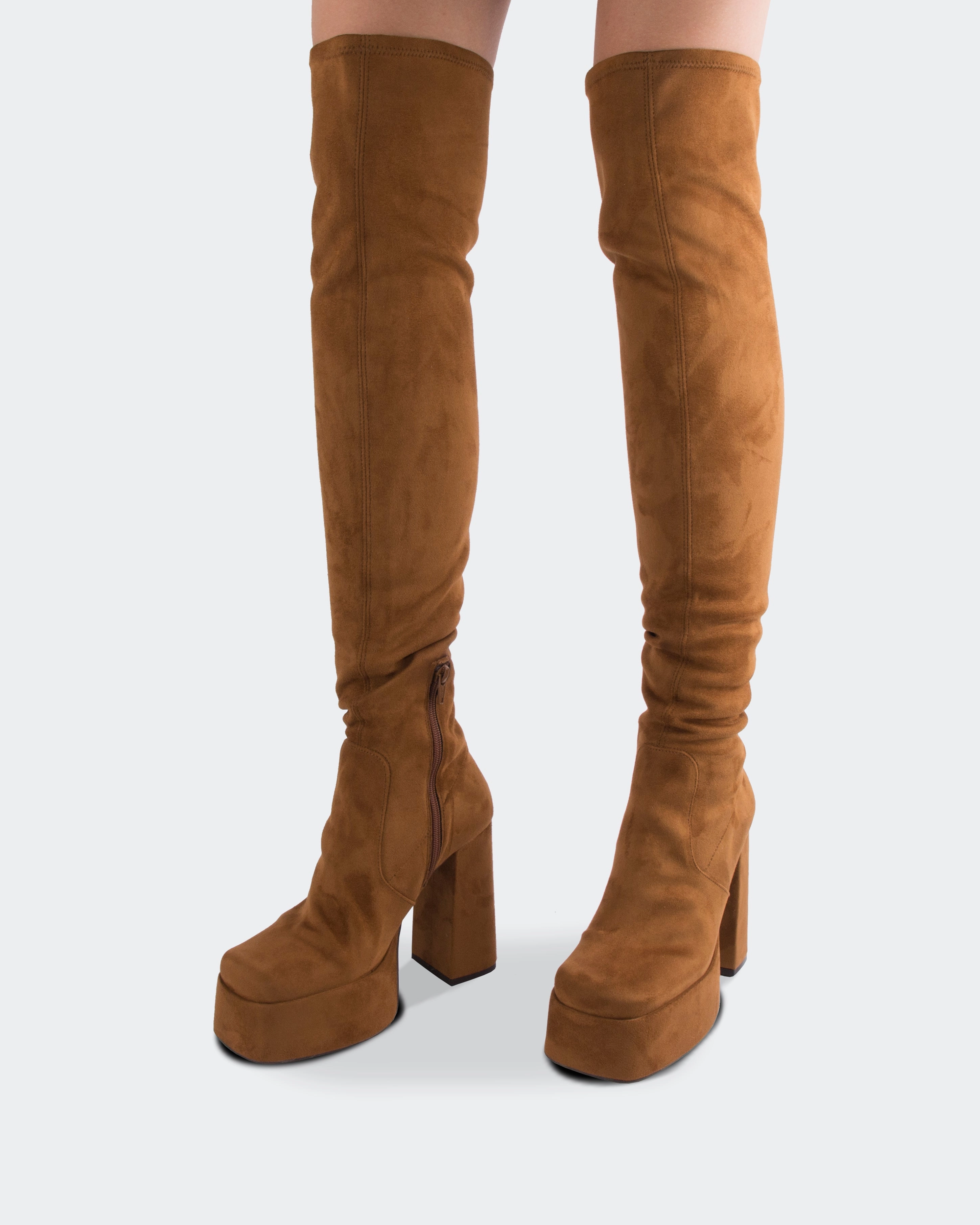 Azalea Tan Suede