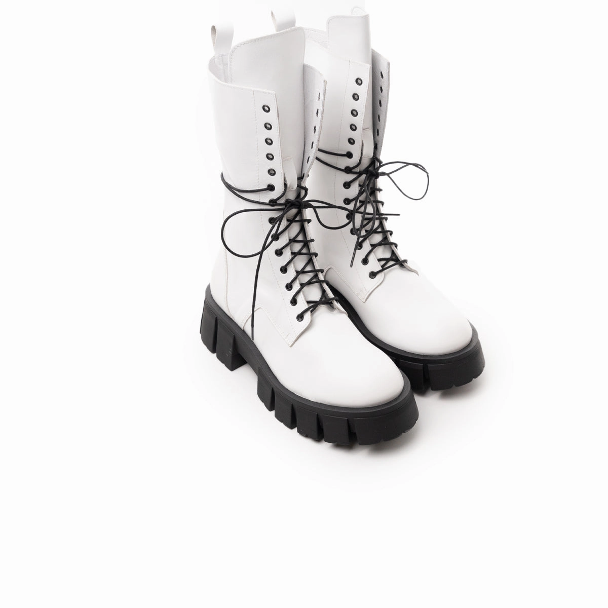 Bangkok White Leather