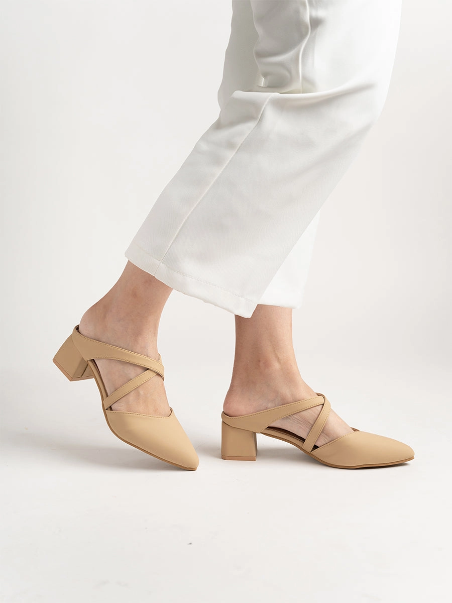 BASIC Aurel Cross Mid Heels