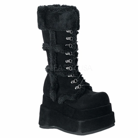 BEAR-202  Black Vegan Suede
