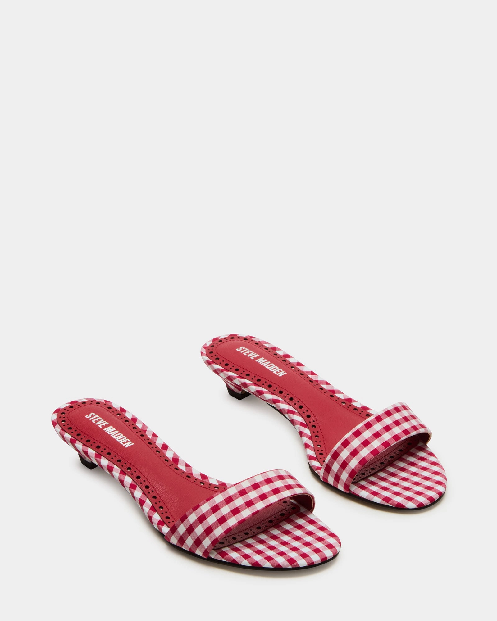 BERRY RED GINGHAM