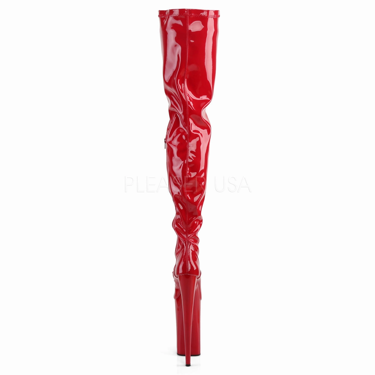 BEYOND-4000  Red Stretch Patent/Red