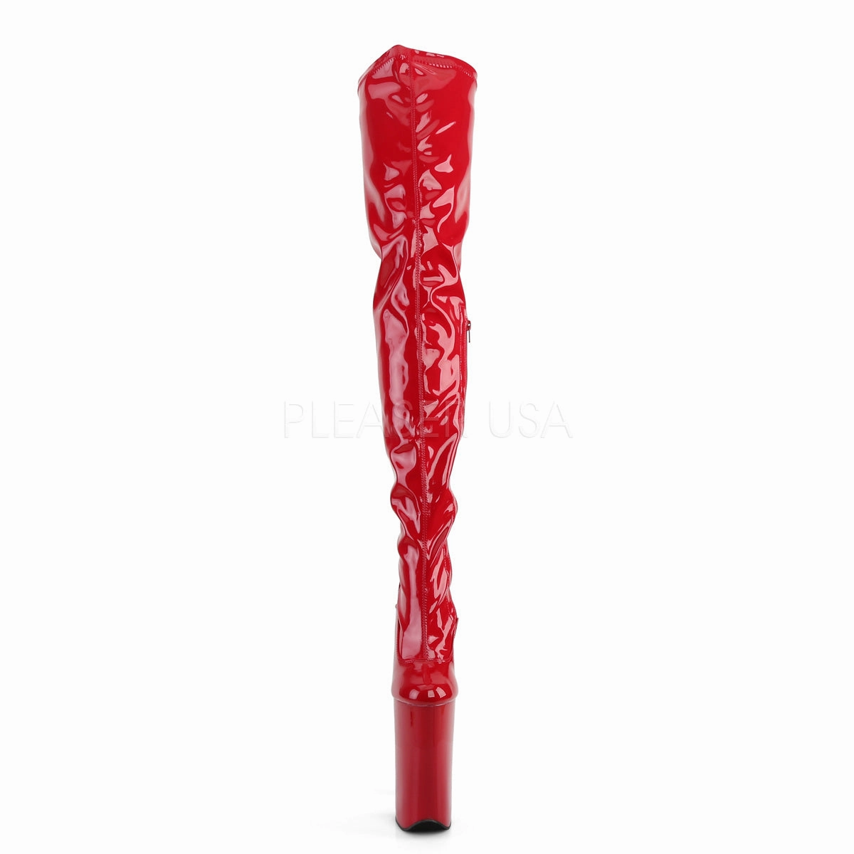 BEYOND-4000  Red Stretch Patent/Red