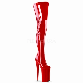 BEYOND-4000  Red Stretch Patent/Red