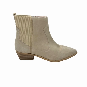 Boots Ankle Flats By Donald Pliner In Tan, Size:8