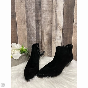 Boots Ankle Heels By Banana Republic In Black, Size: 7.5