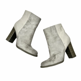 Boots Ankle Heels By Circus By Sam Edelman In Silver, Size: 6.5