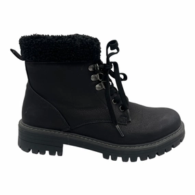 Boots Ankle Heels By Clothes Mentor In Black, Size:8