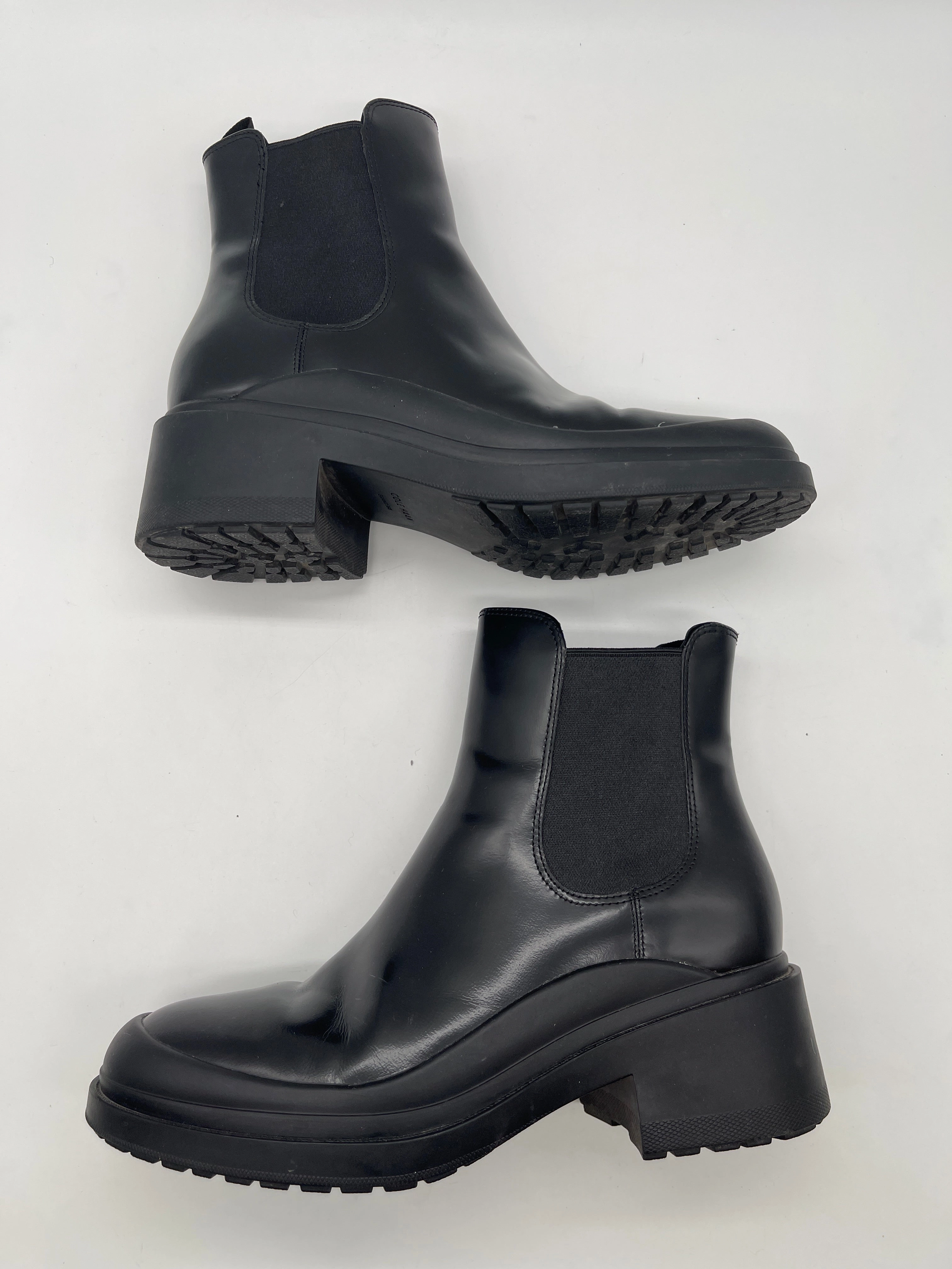 Boots Ankle Heels By Cole-haan In Black, Size: 8.5