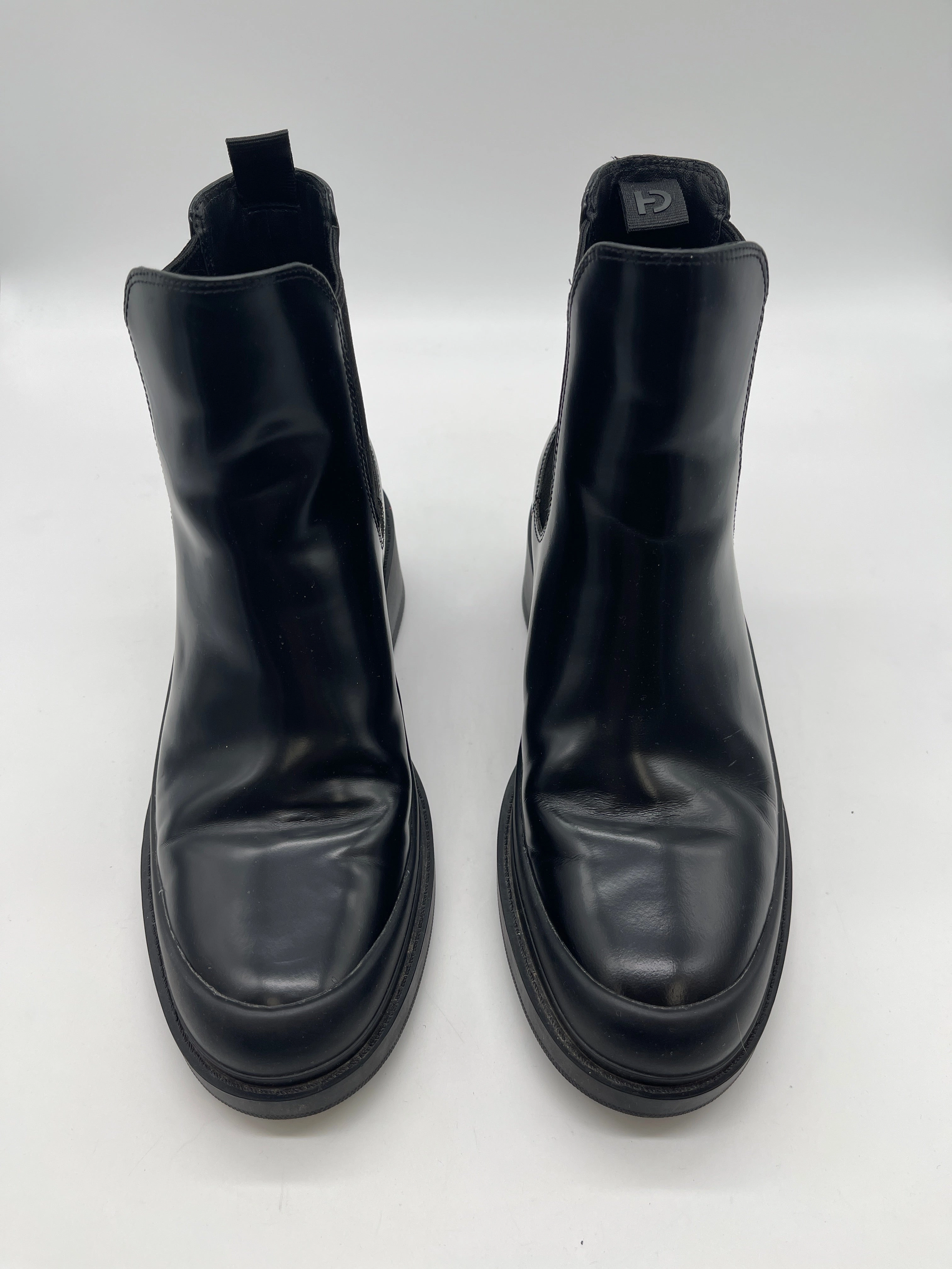 Boots Ankle Heels By Cole-haan In Black, Size: 8.5
