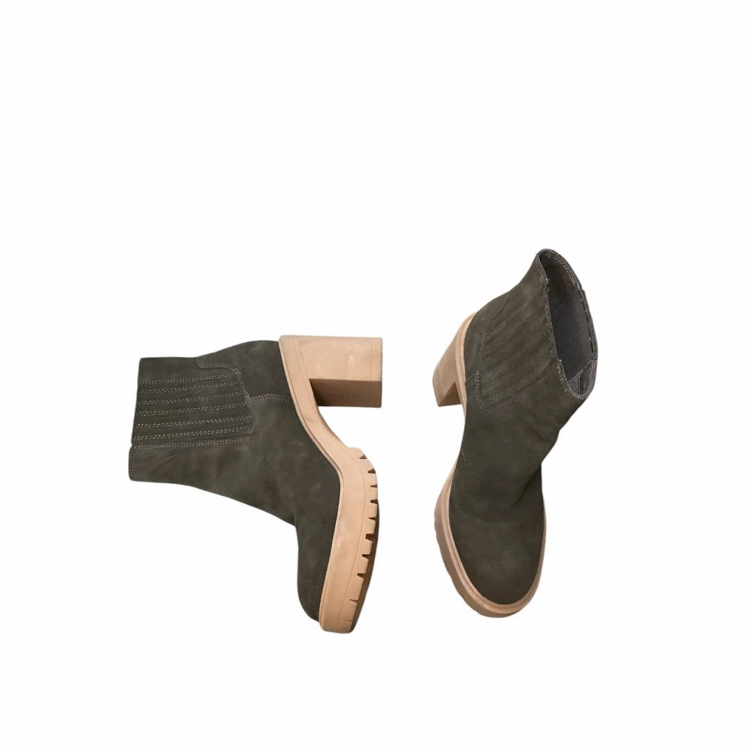 Boots Ankle Heels By Dolce Vita In Green, Size: 7.5
