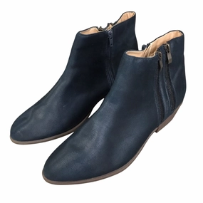 Boots Ankle Heels By Journee In Blue, Size: 12