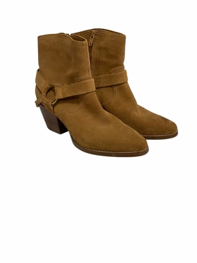 Boots Ankle Heels By Michael By Michael Kors In Brown, Size: 6.5