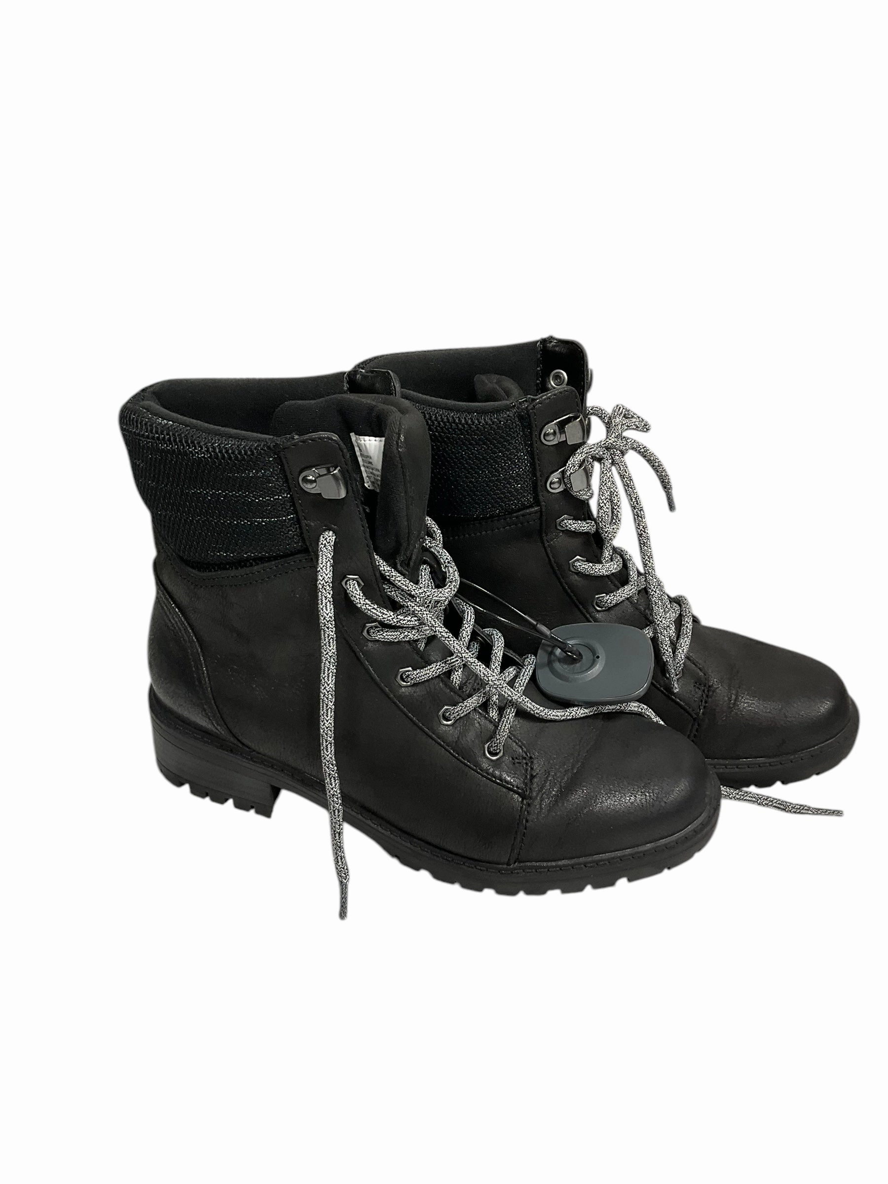 Boots Ankle Heels By Universal Thread In Black, Size: 8.5