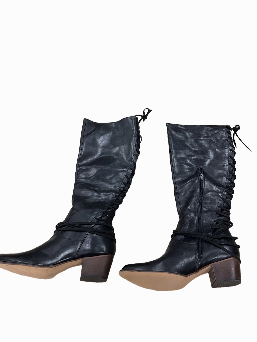 Boots Knee Heels By Cmb  Size: 10