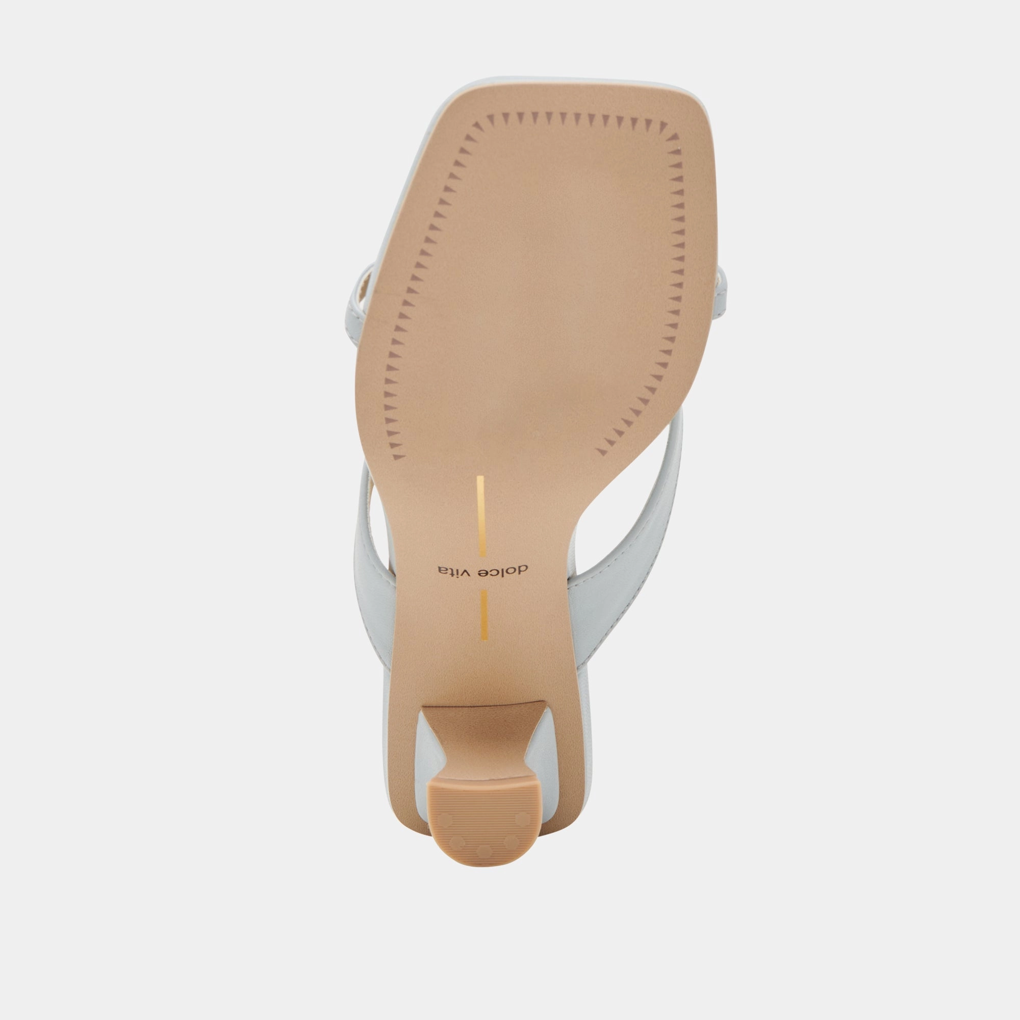 BREVEL WIDE HEELS LIGHT BLUE LEATHER