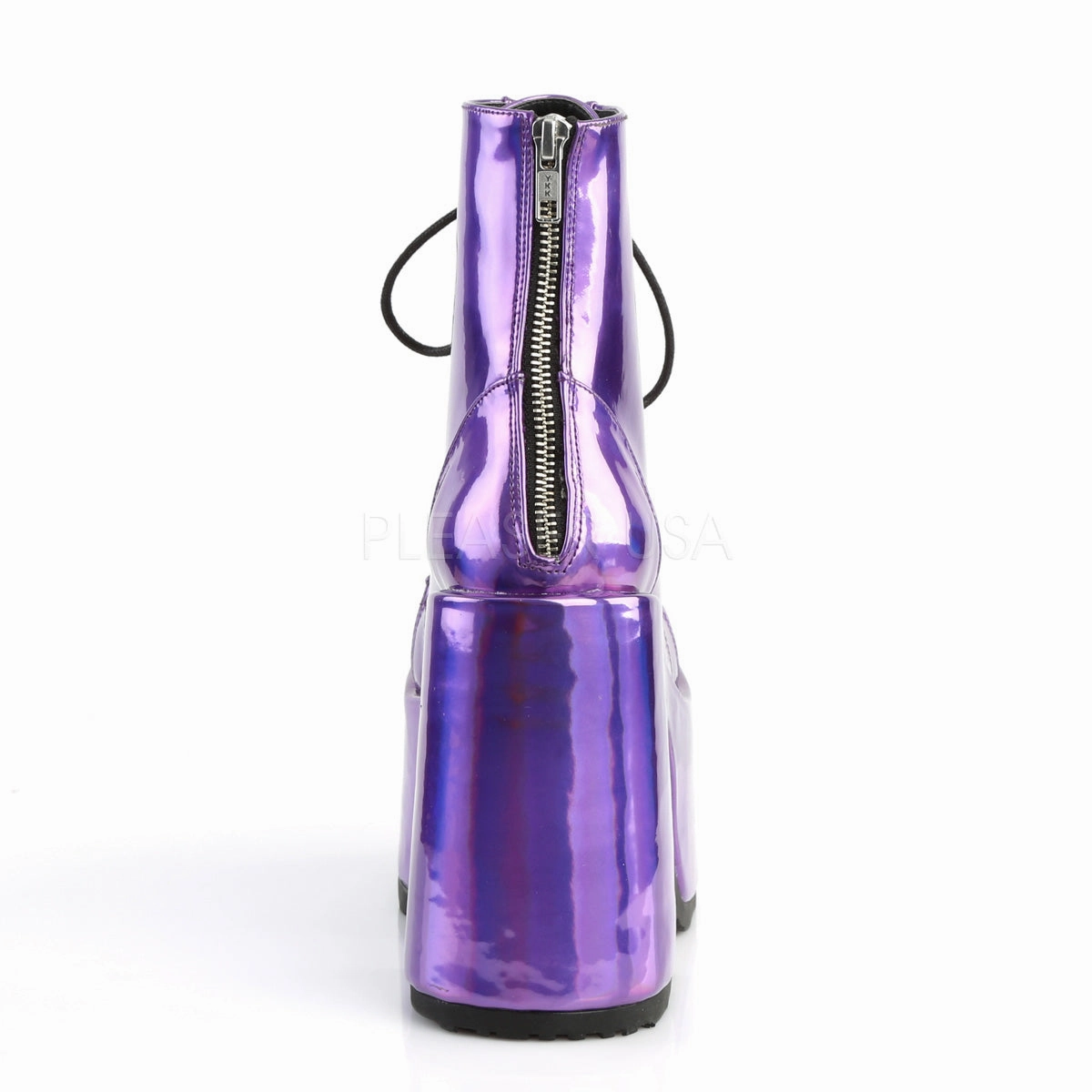 CAMEL-203  Purple Hologram Vegan Leather