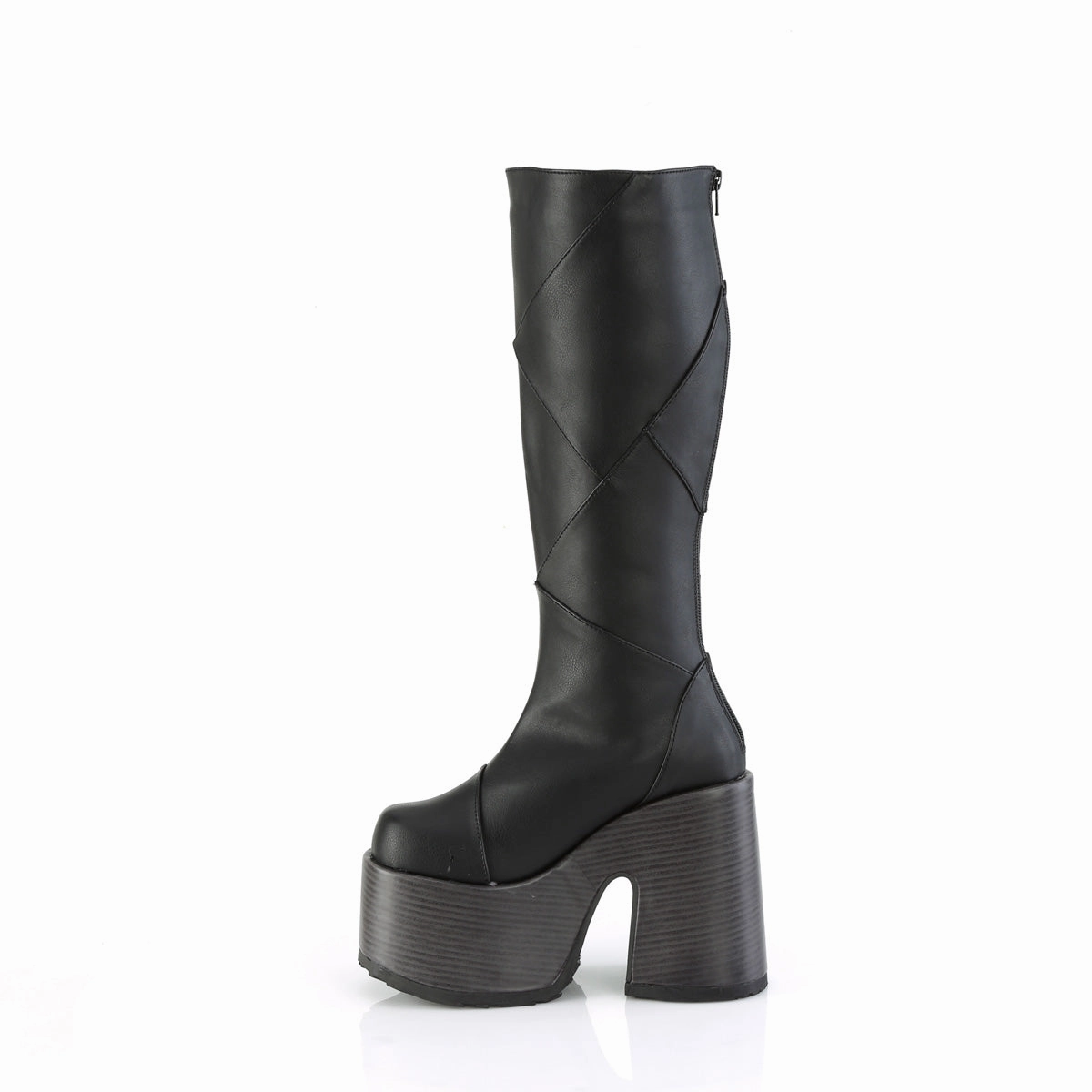 CAMEL-280  Black Vegan Leather