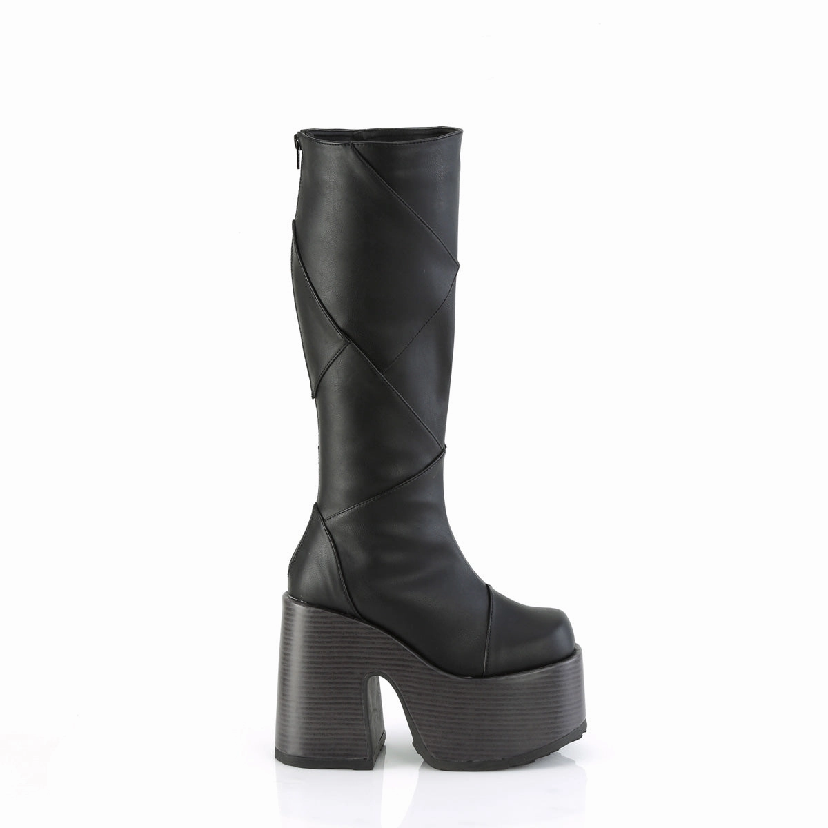 CAMEL-280  Black Vegan Leather
