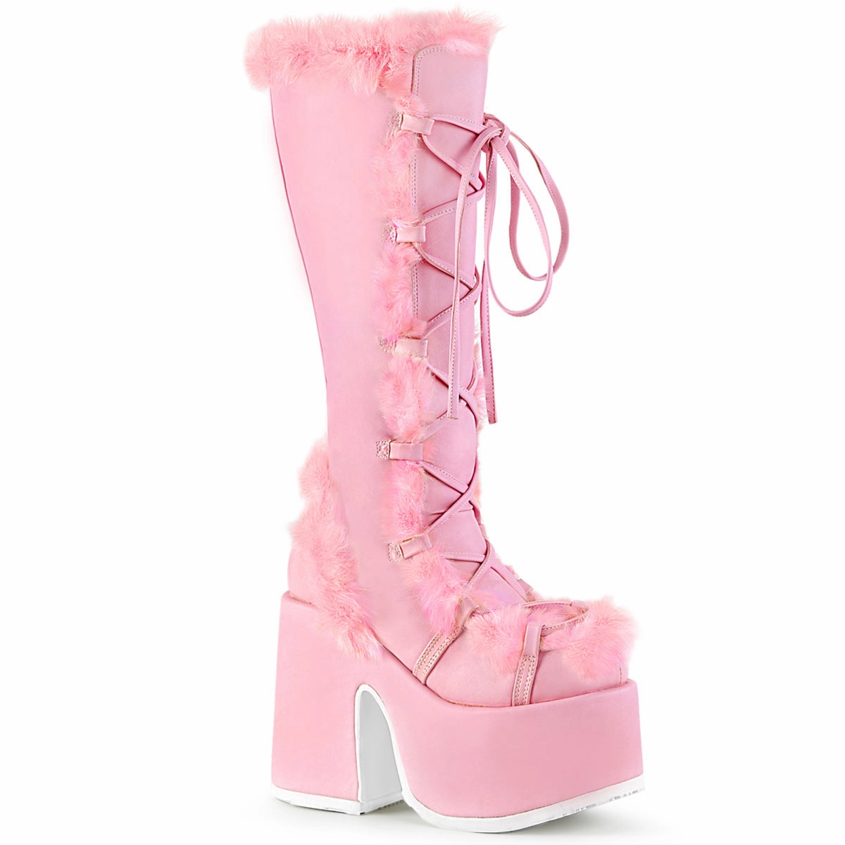 CAMEL-311  Pastel Pink Vegan Leather