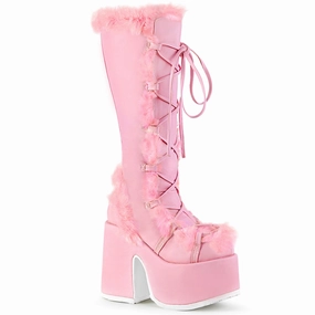 CAMEL-311  Pastel Pink Vegan Leather