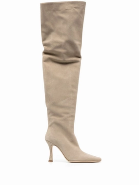 CAMI OTK SUEDE HIGH HEEL BOOT