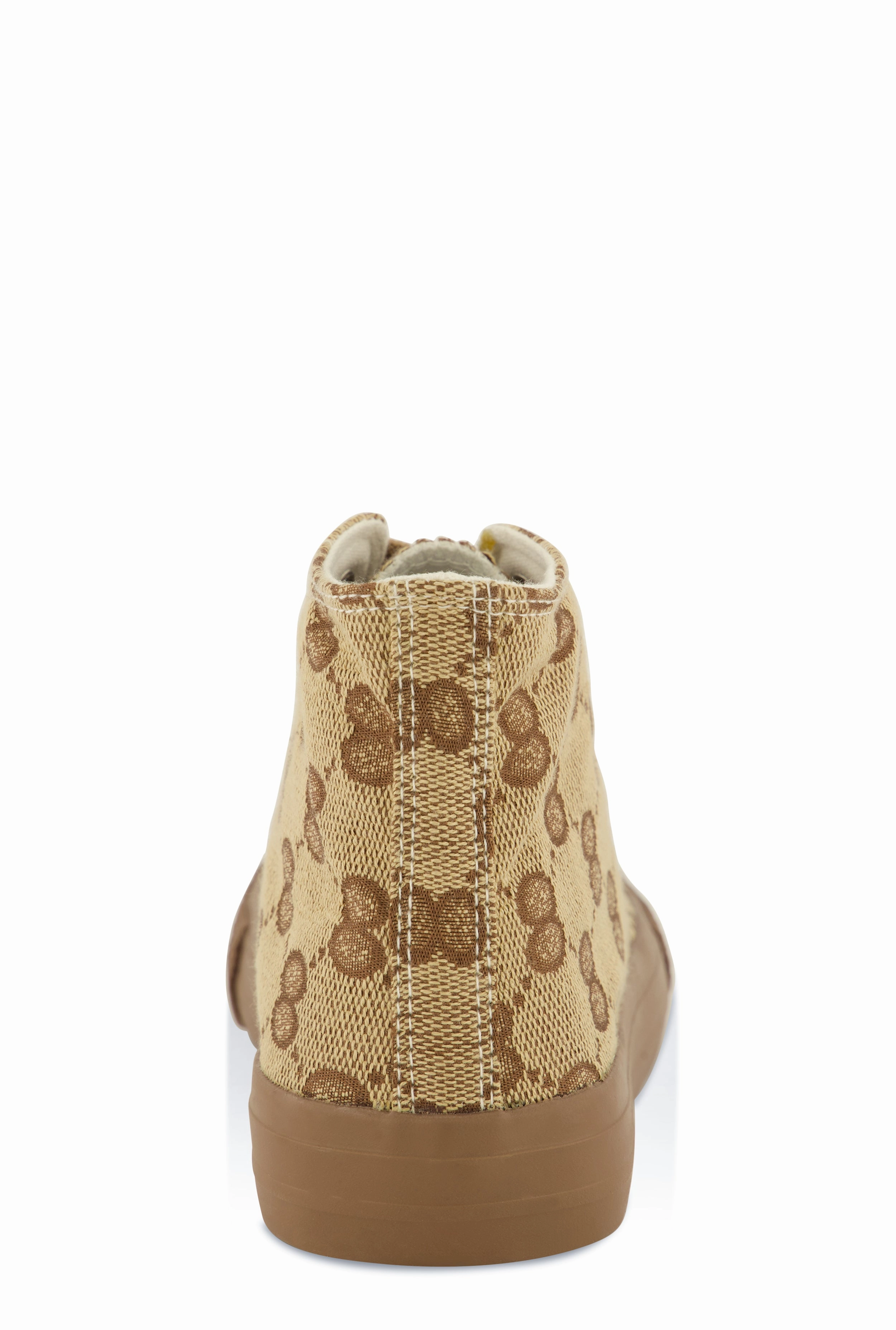 Canvas High Top Lace Up Sneakers