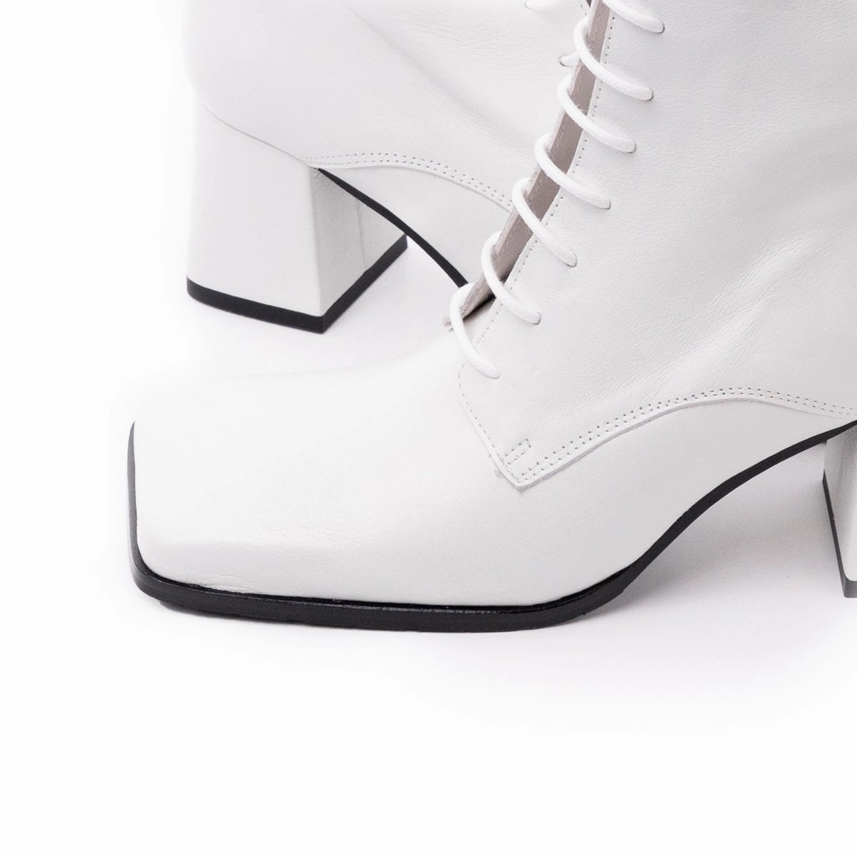 Chatham White Leather