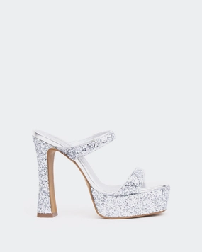 Chiuri, Silver Glitter/Briller Argenté