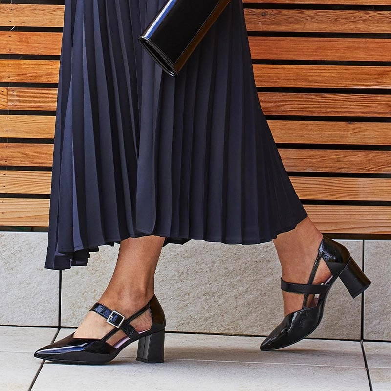Chloe: Black Patent Leather