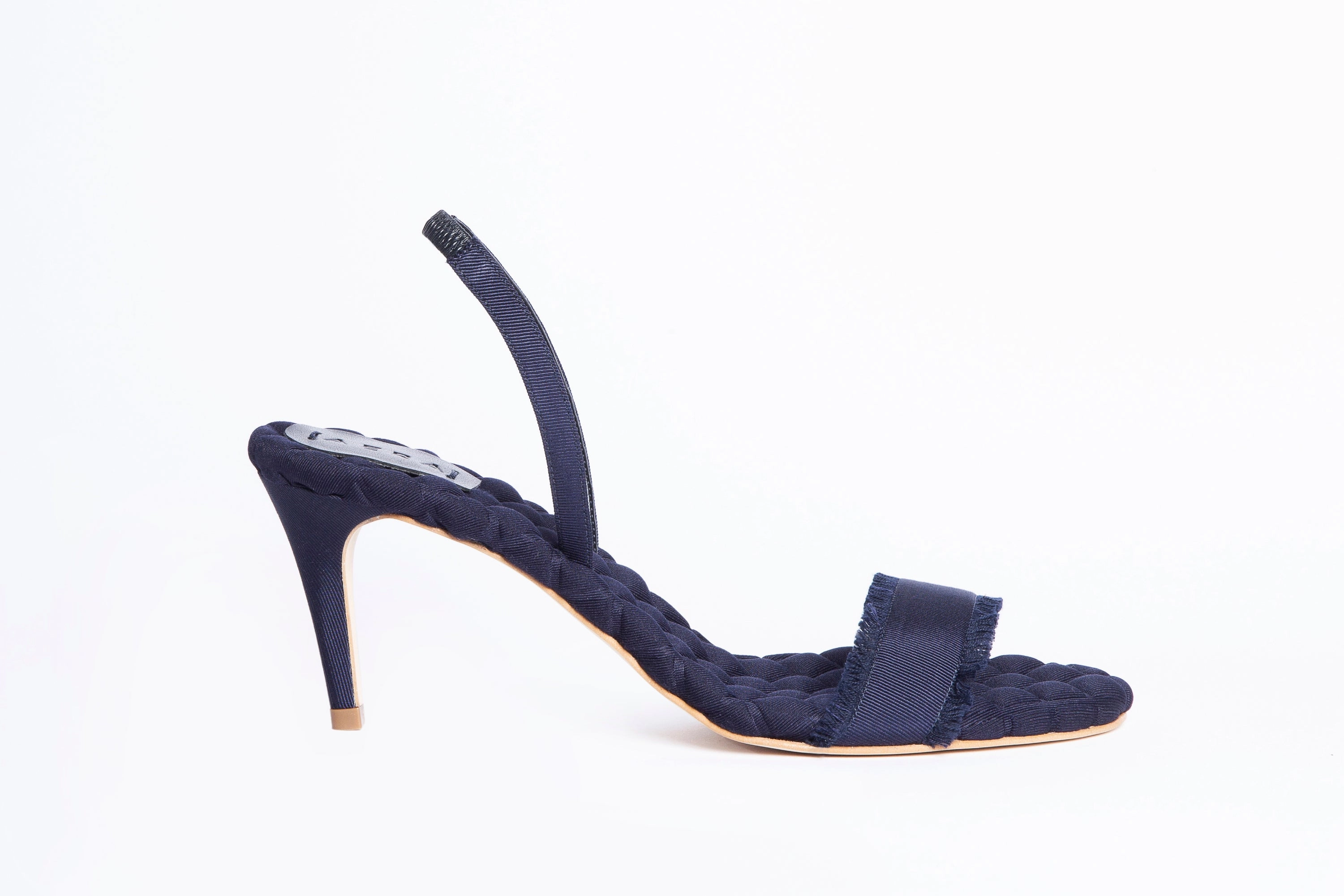 CLAUDIA Navy Grosgrain