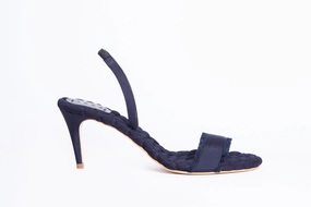 CLAUDIA Navy Grosgrain
