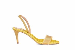 CLAUDIA Yellow Grosgrain