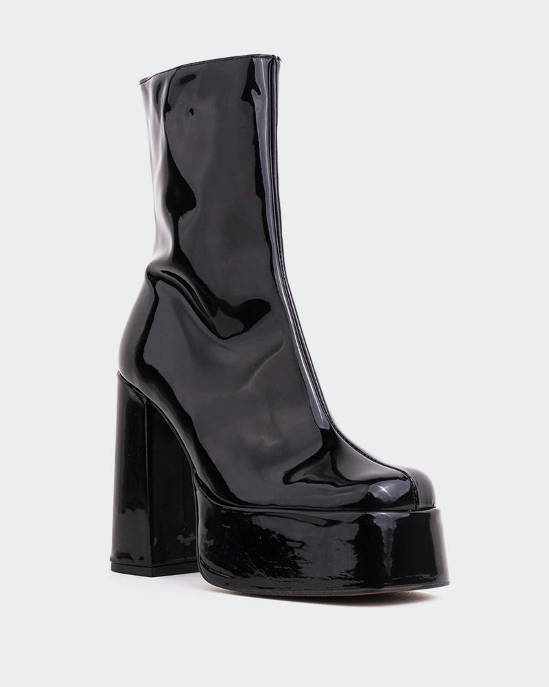 Cloud Black Patent