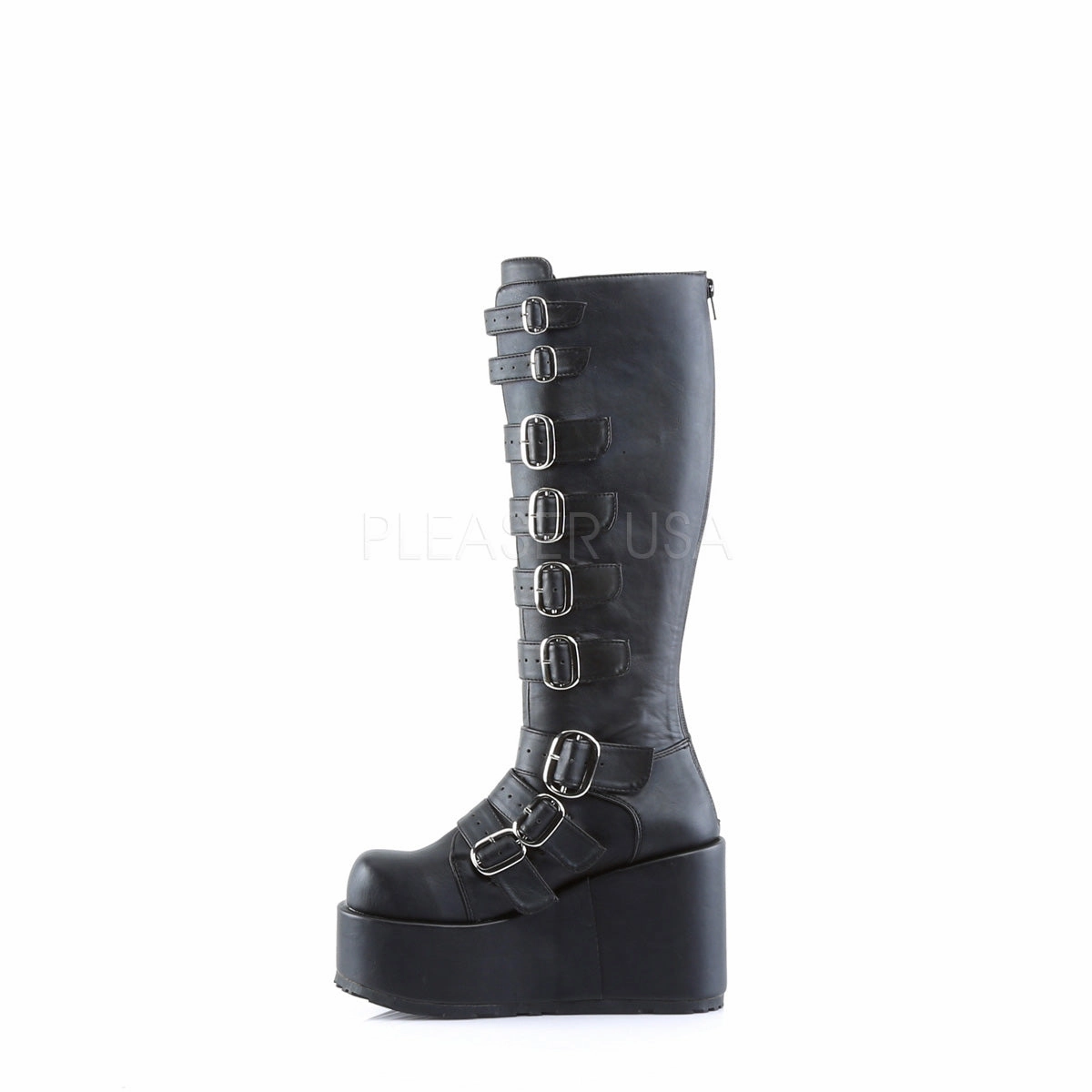 CONCORD-108  Black Vegan Leather
