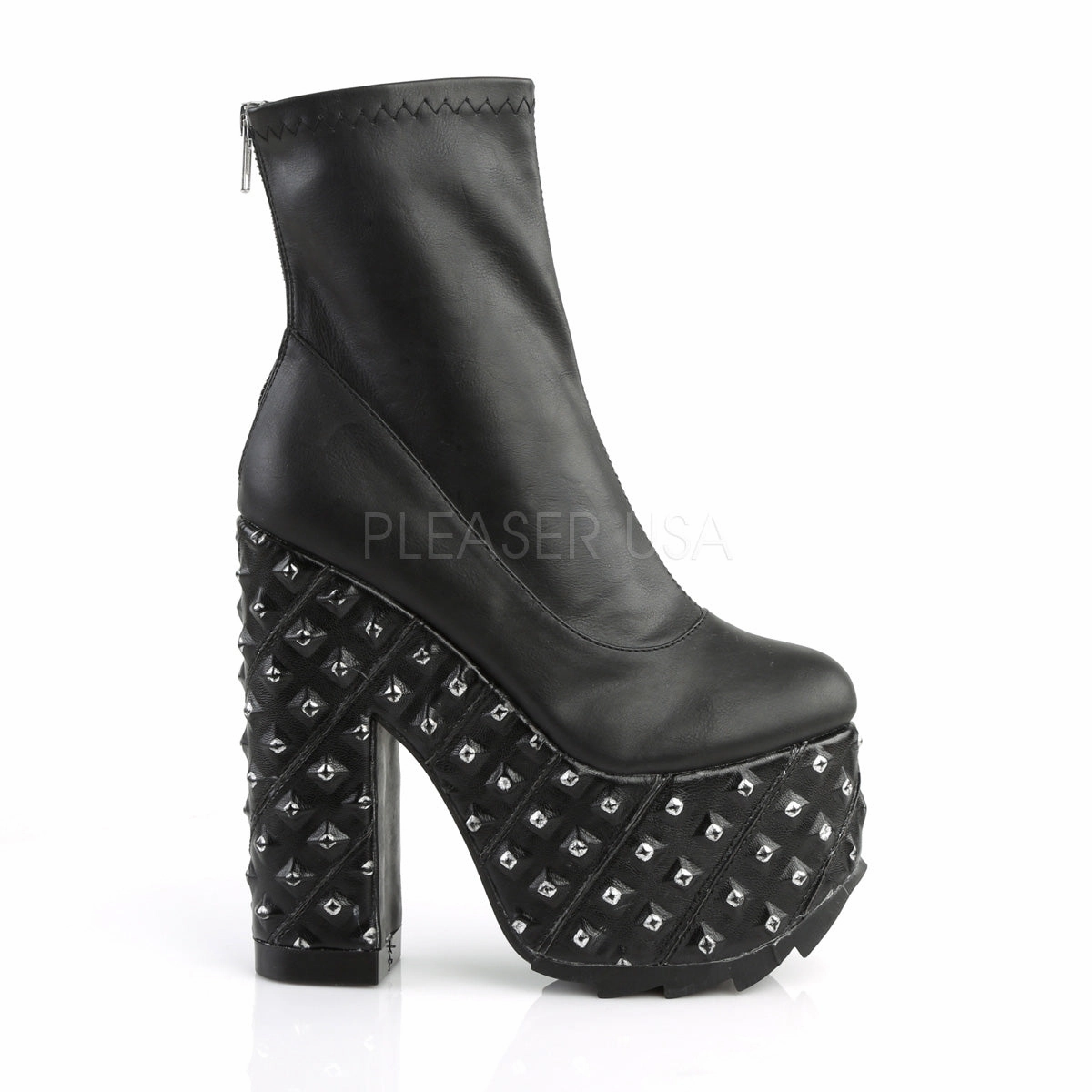 CRAMPS-110  Black Vegan Leather