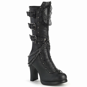 CRYPTO-67  Black Vegan Leather