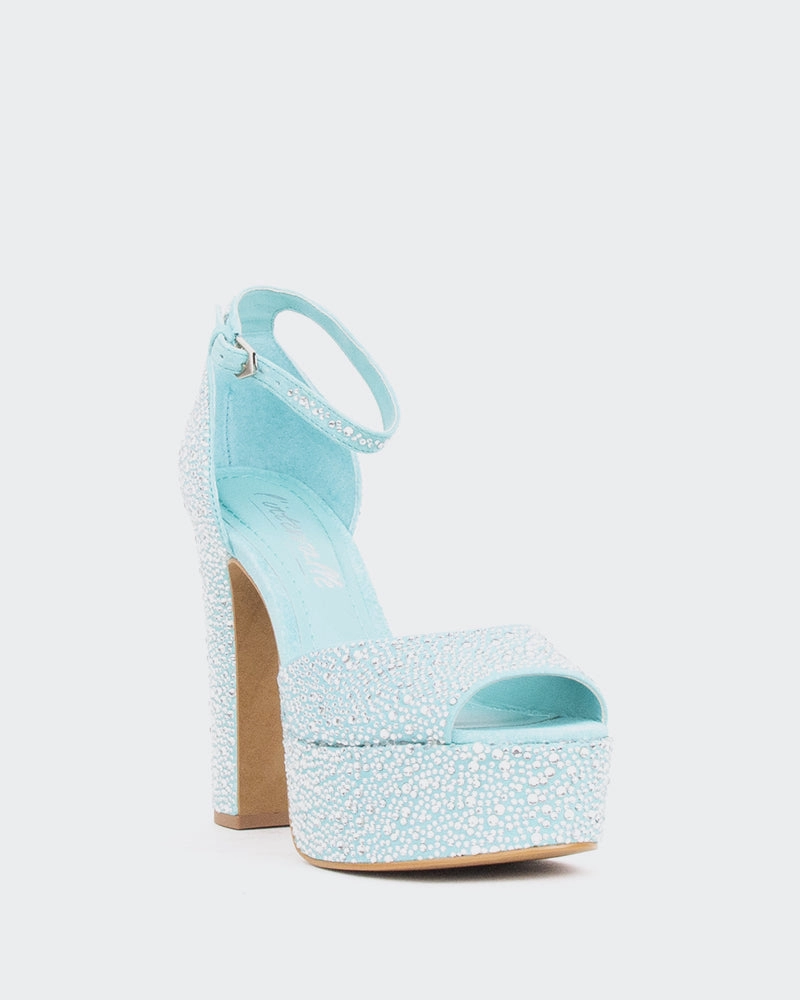 Cupid, Turquoise Suede/Suède Tur.