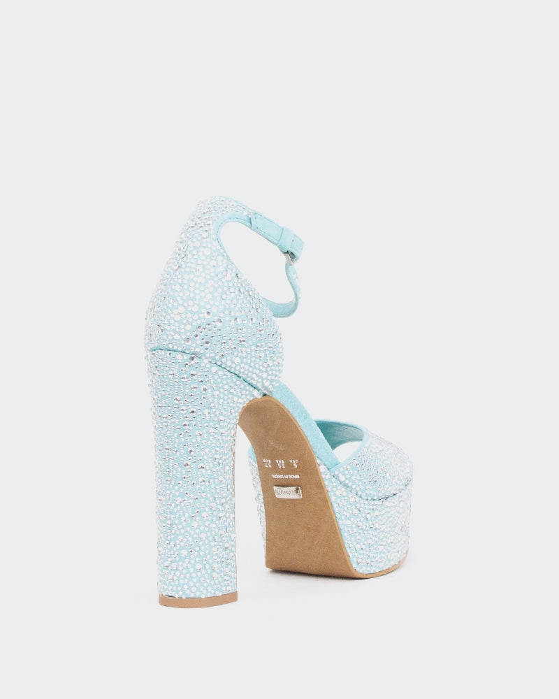 Cupid, Turquoise Suede/Suède Tur.