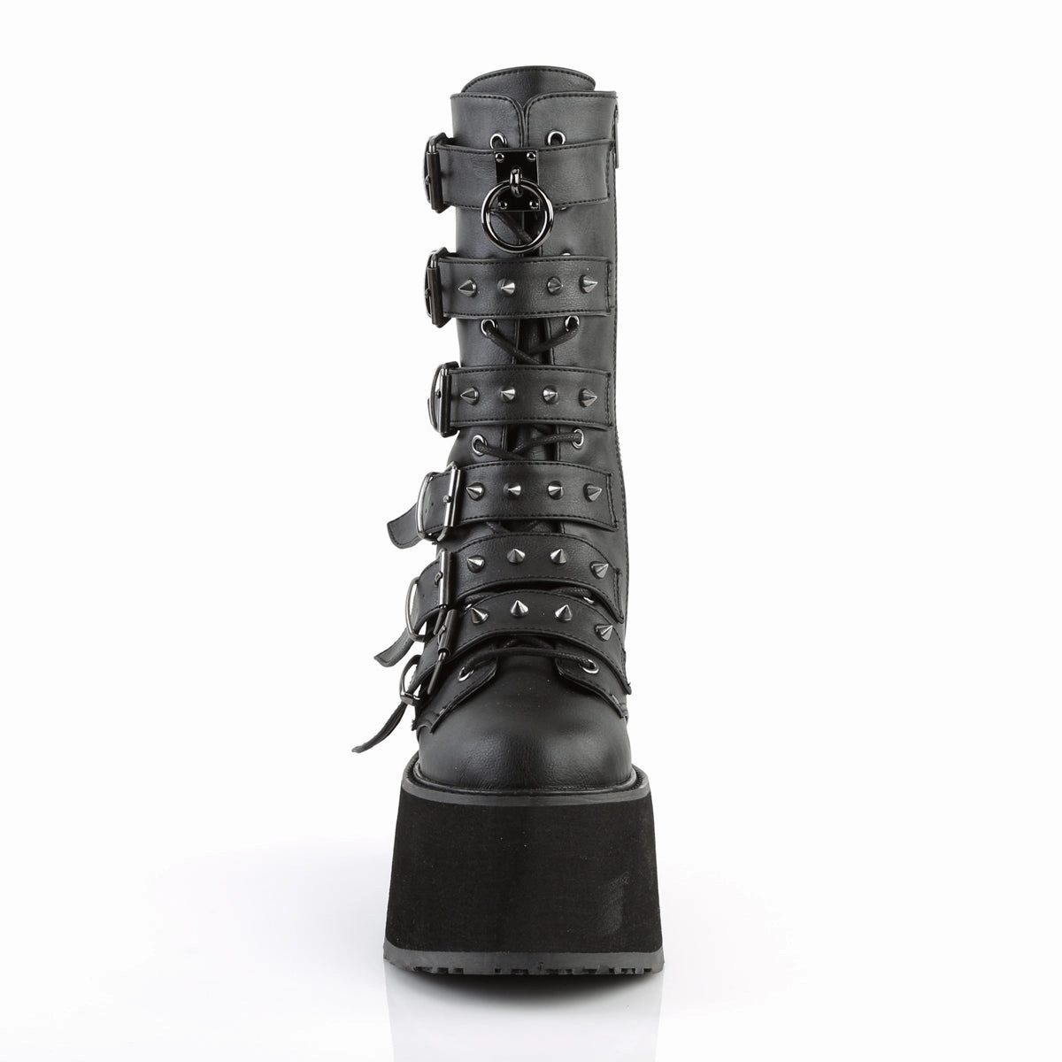 DAMNED-225  Black Vegan Leather