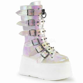 DAMNED-225  Pearl Iridescent Vegan Leather