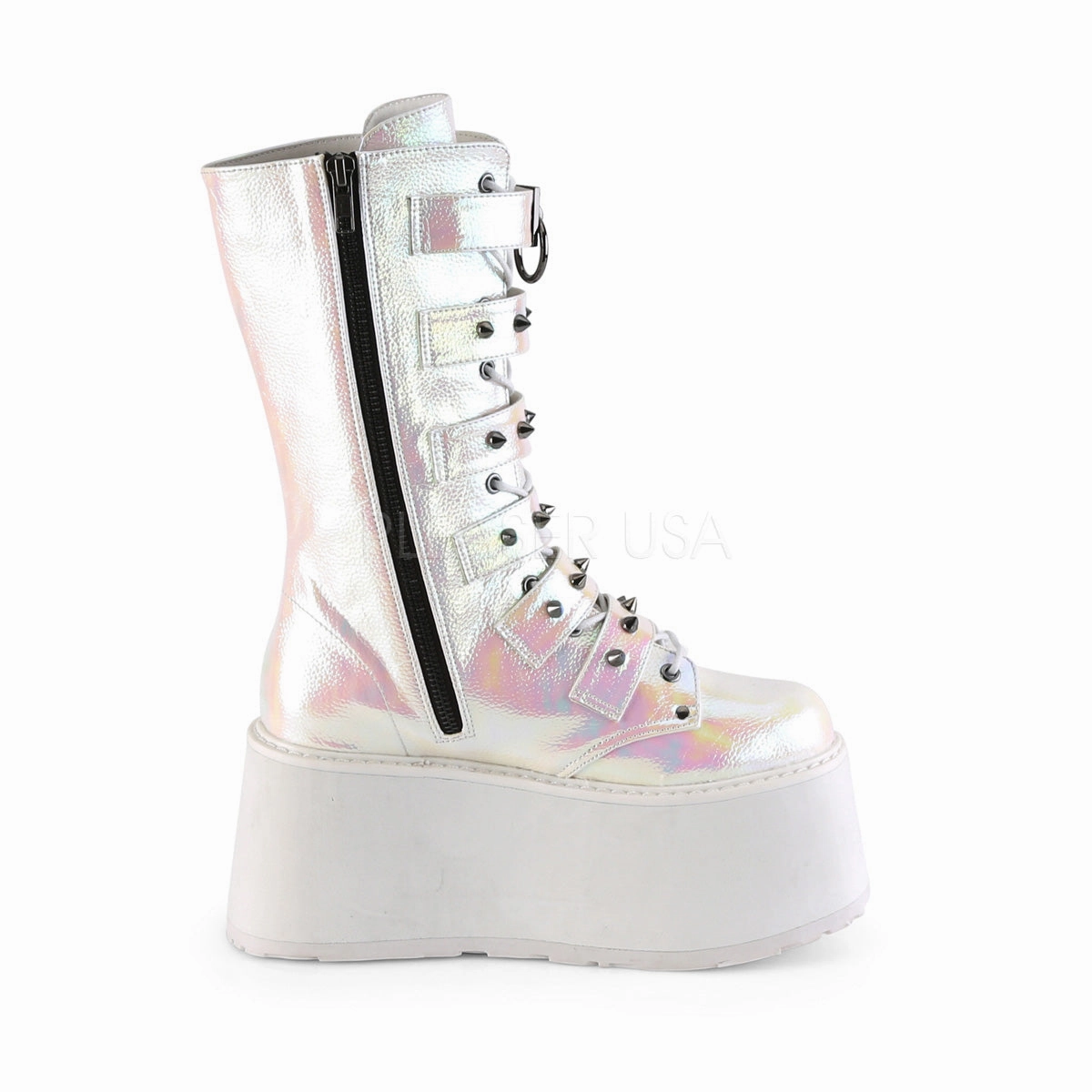 DAMNED-225  Pearl Iridescent Vegan Leather