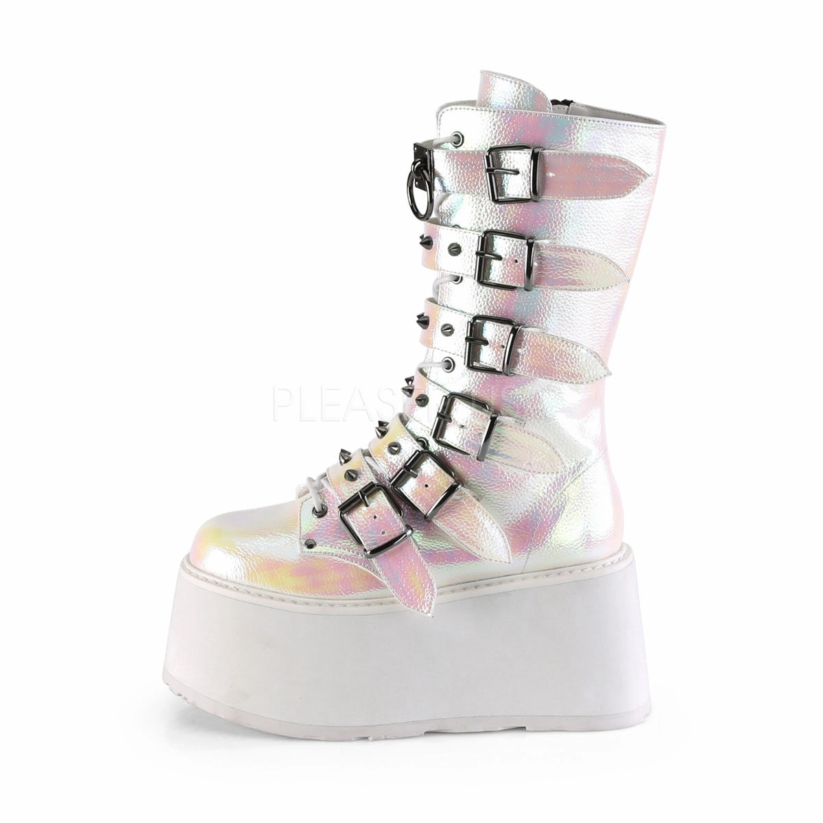 DAMNED-225  Pearl Iridescent Vegan Leather