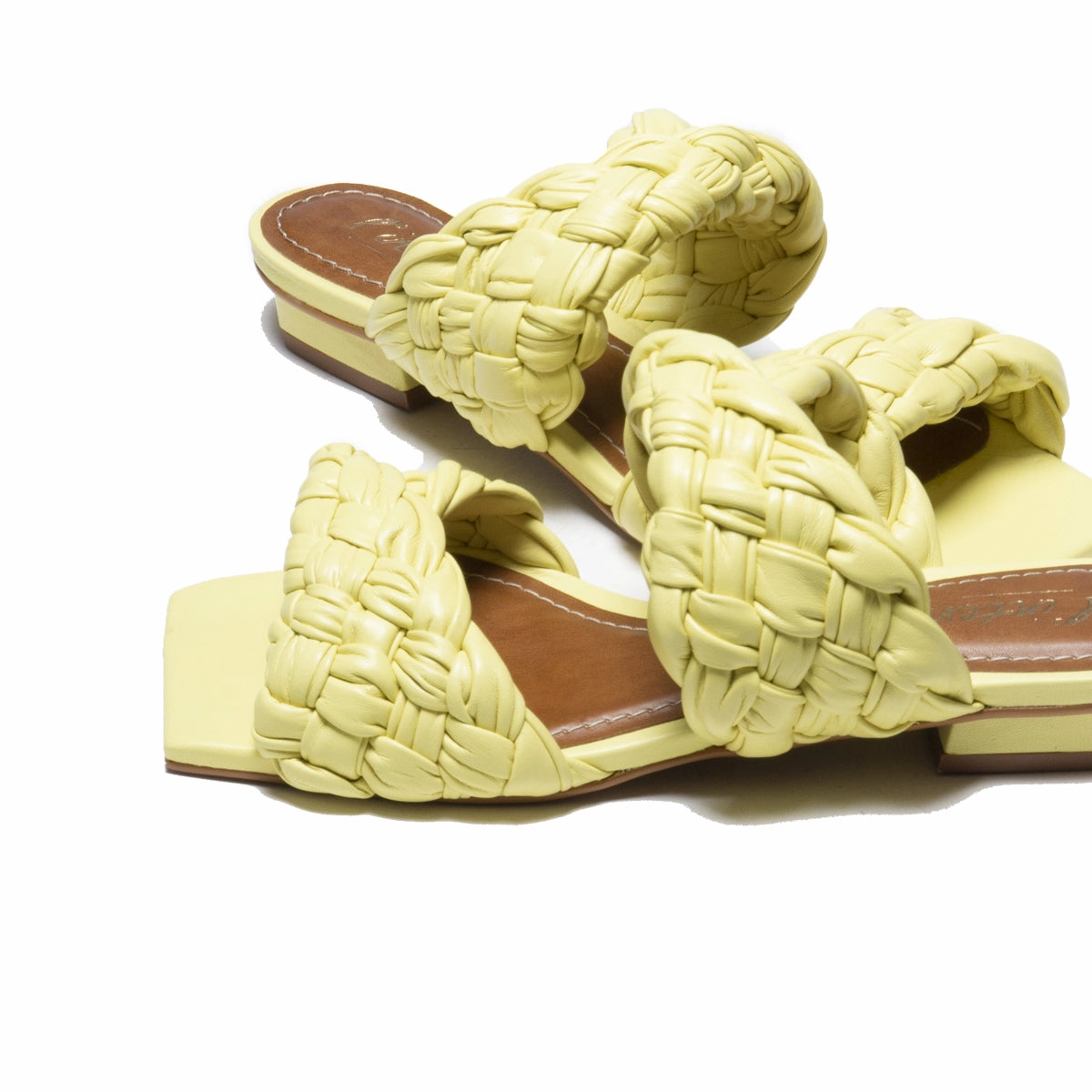Dazur Yellow Leather