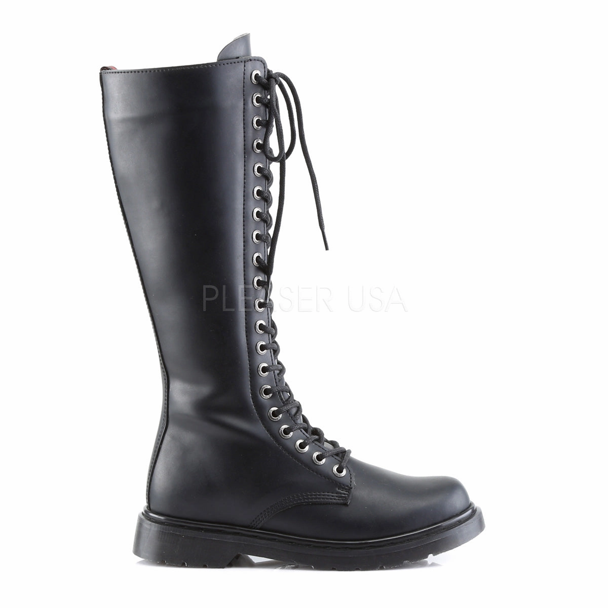 DEFIANT-400  Black Vegan Leather