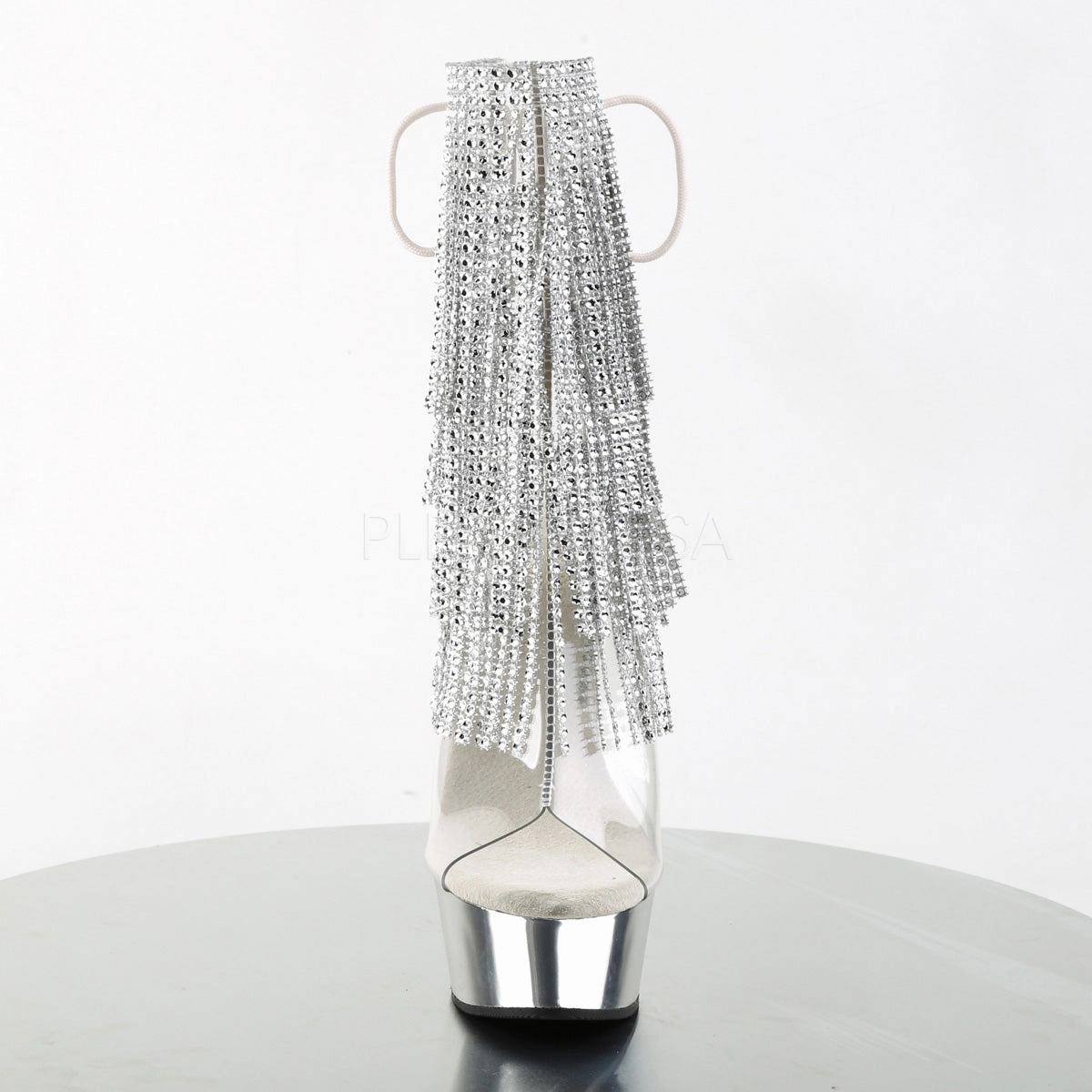DELIGHT-1017RSF  Clear-Silver/Silver Chrome