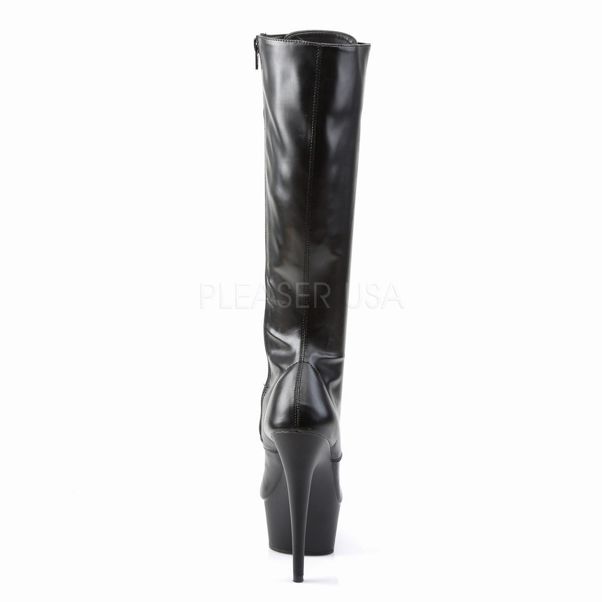 DELIGHT-2023  Black Str Faux Leather/Black Matte